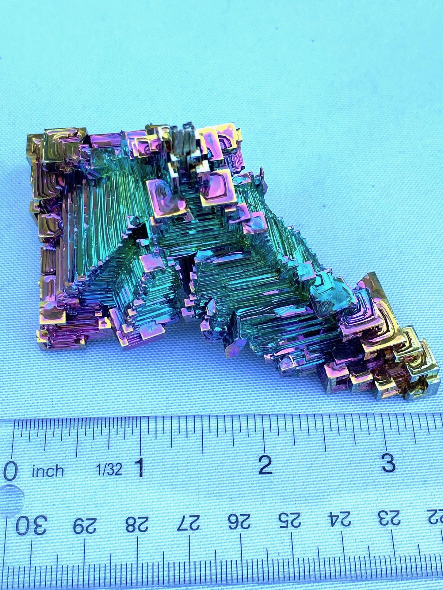 7.1 Ounce / 200 Gram Rainbow Bismuth Crystal - B36