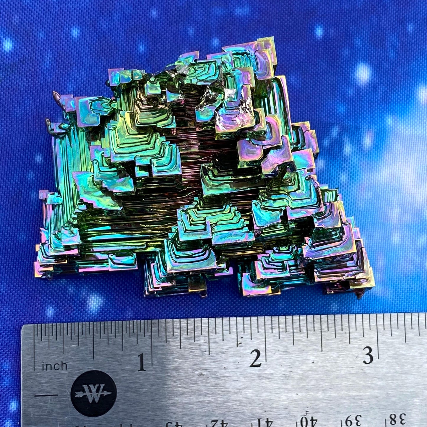 7 Ounce / 198 Gram Rainbow Bismuth Crystal - B45