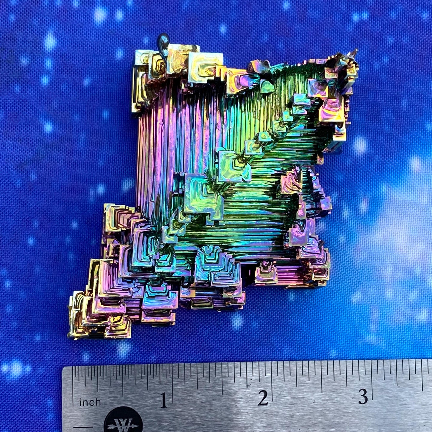 7.5 Ounce / 211 Gram Rainbow Bismuth Crystal - B44
