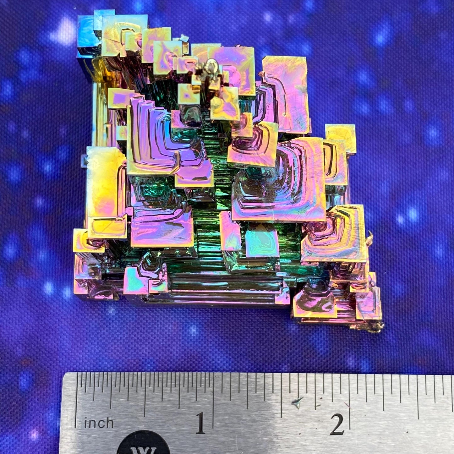 6.9 Ounce / 196 Gram Rainbow Bismuth Crystal - B46