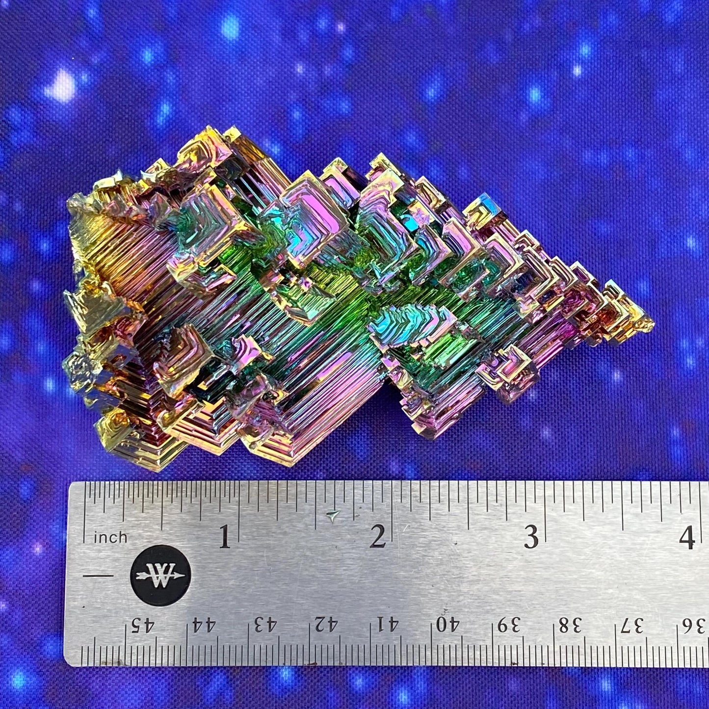 5.8 Ounce / 164 Gram Rainbow Bismuth Crystal - A39