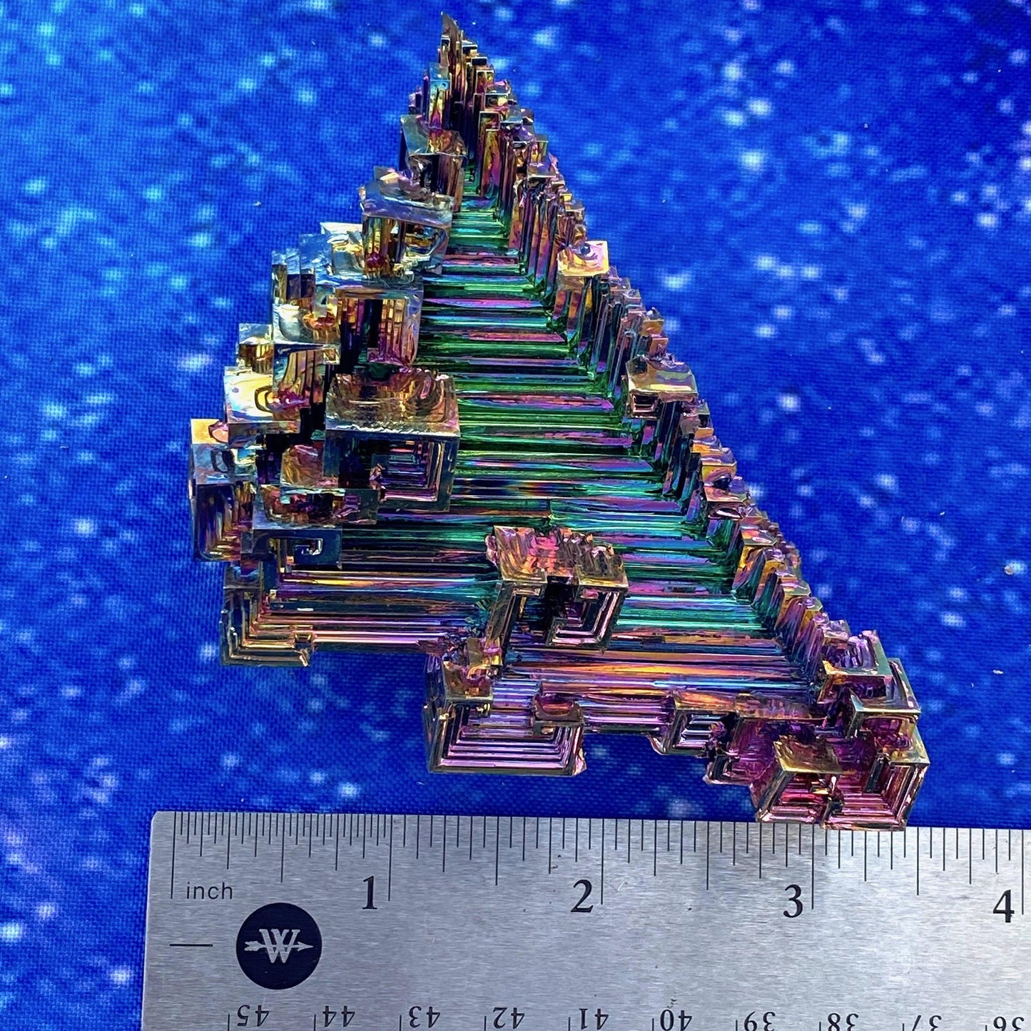 9 Ounce / 254 Gram Rainbow Bismuth Crystal - B51