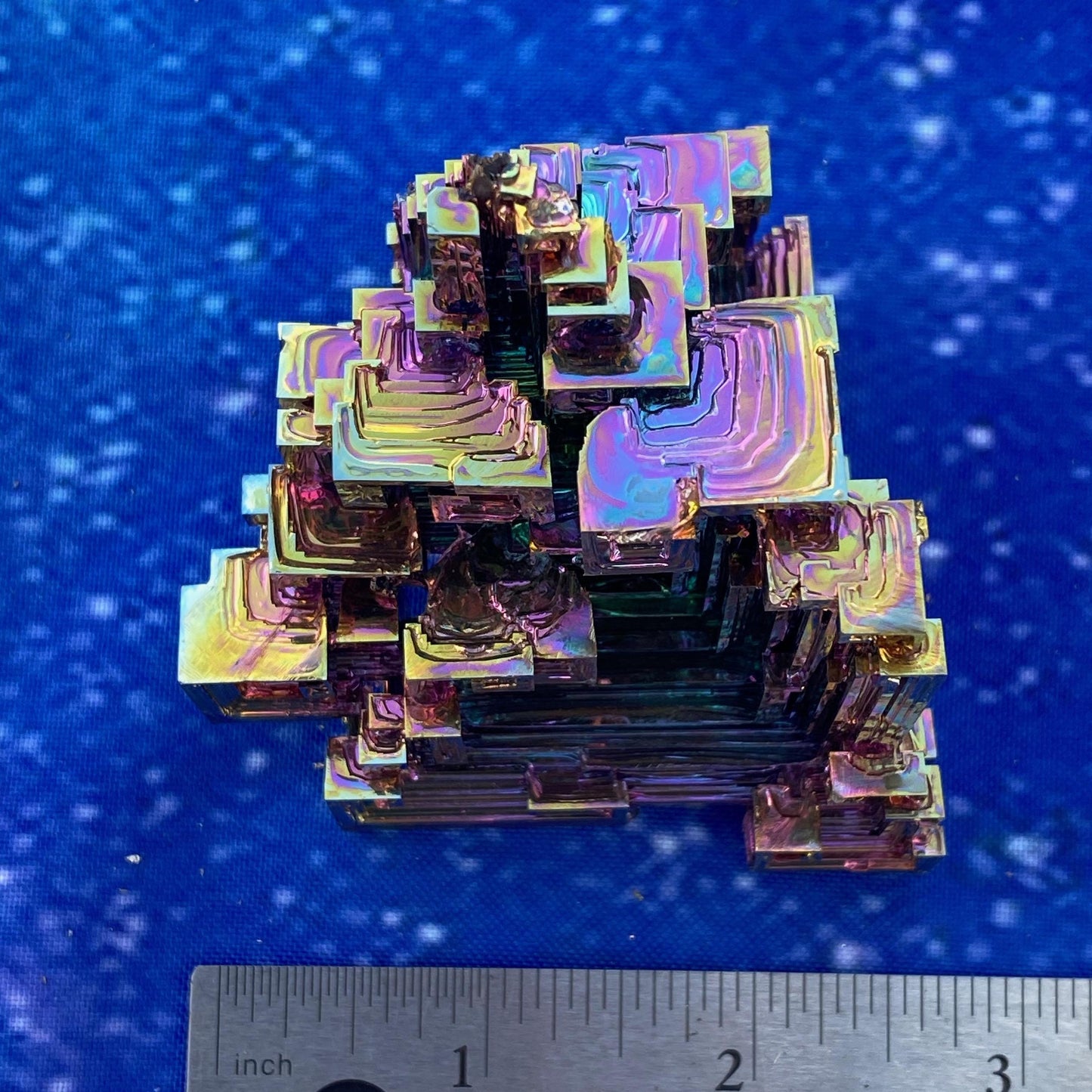 11 Ounce / 310 Gram Rainbow Bismuth Crystal - C42