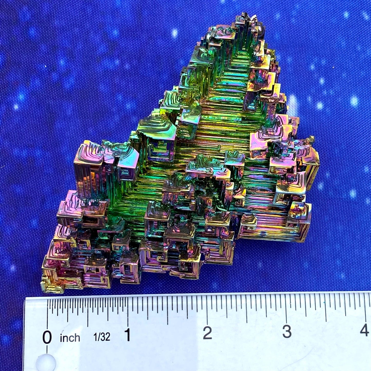 9.5 Ounce / 269 Gram Rainbow Bismuth Crystal - B59