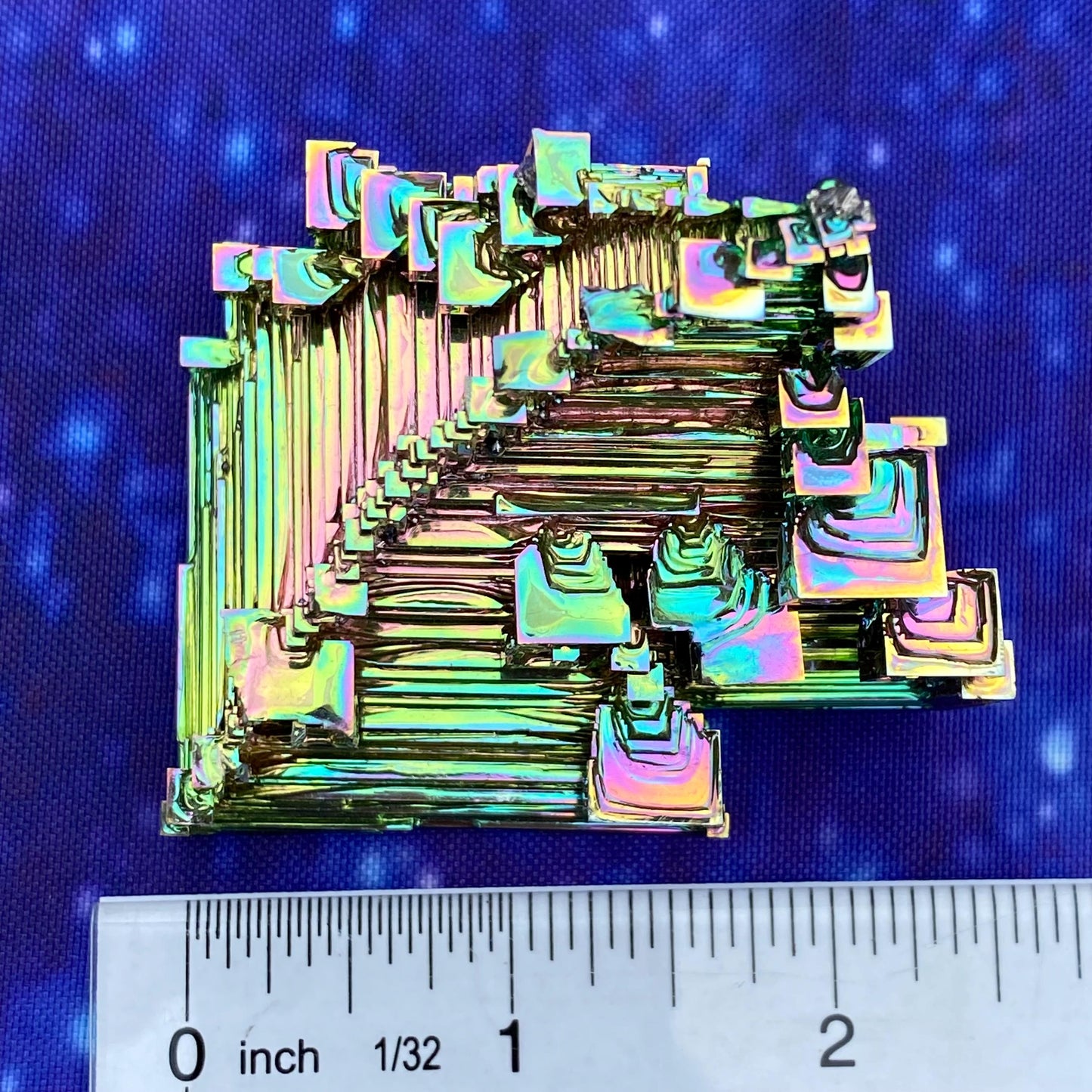 5.8 Ounce / 164 Gram Rainbow Bismuth Crystal - A42