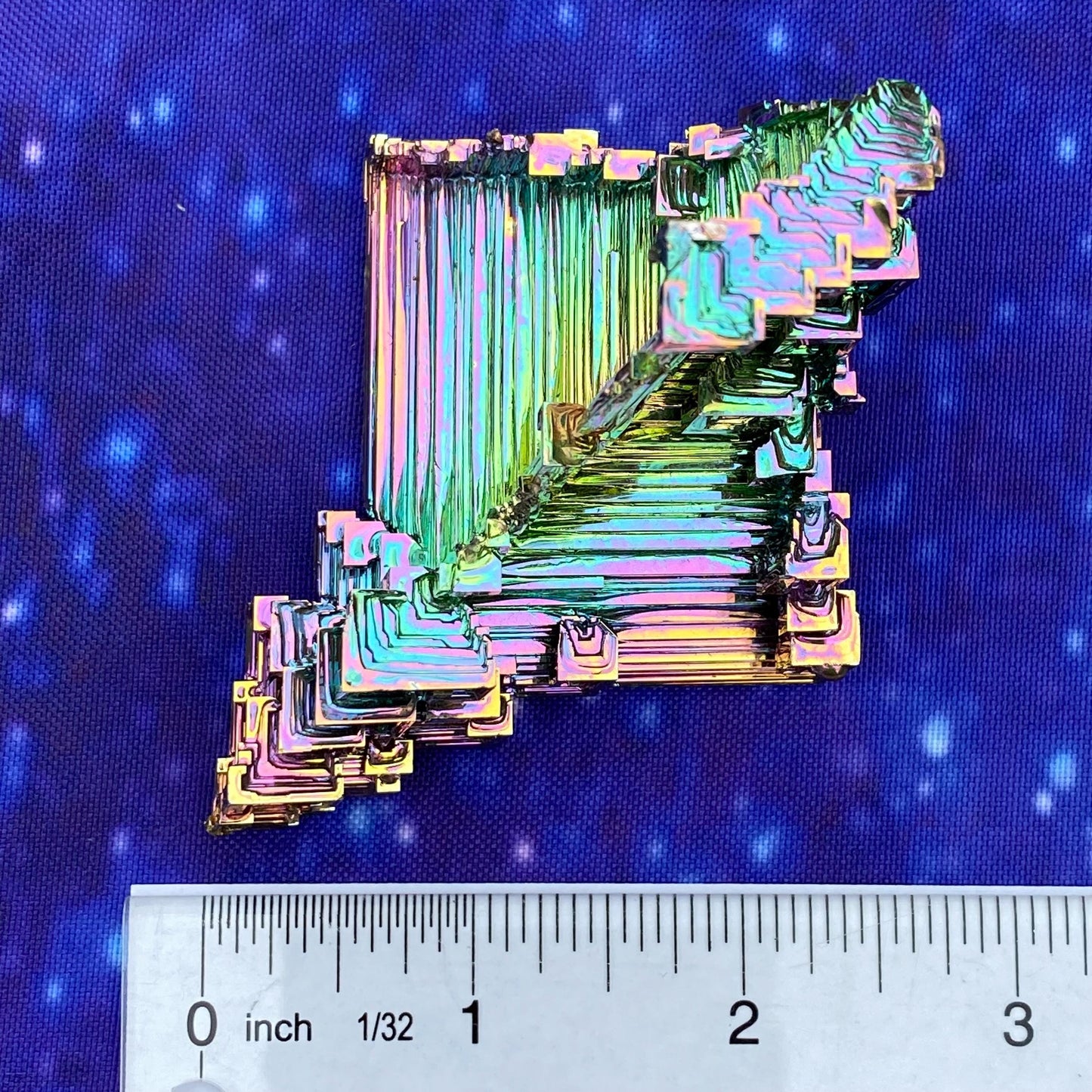 5.3 Ounce / 151 Gram Rainbow Bismuth Crystal - A45