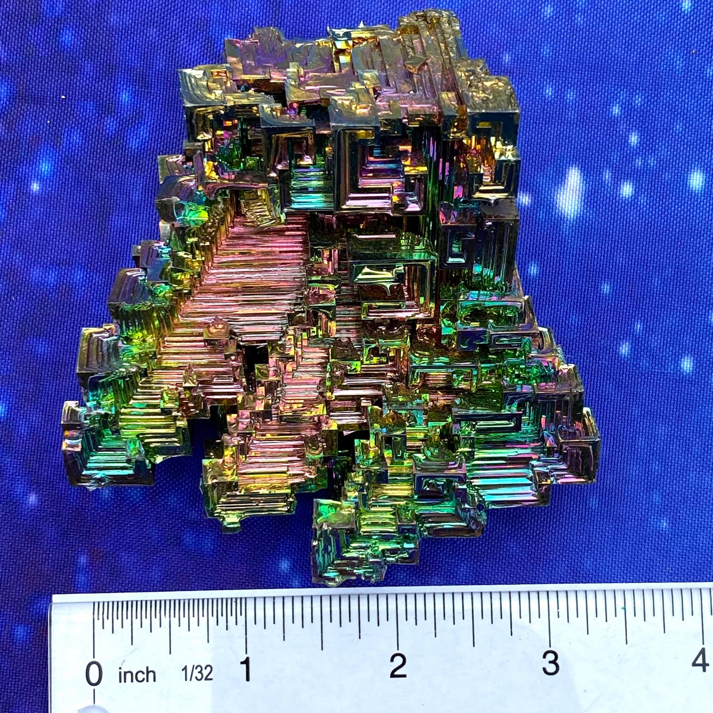 11 Ounce / 312 Gram Rainbow Bismuth Crystal - C50