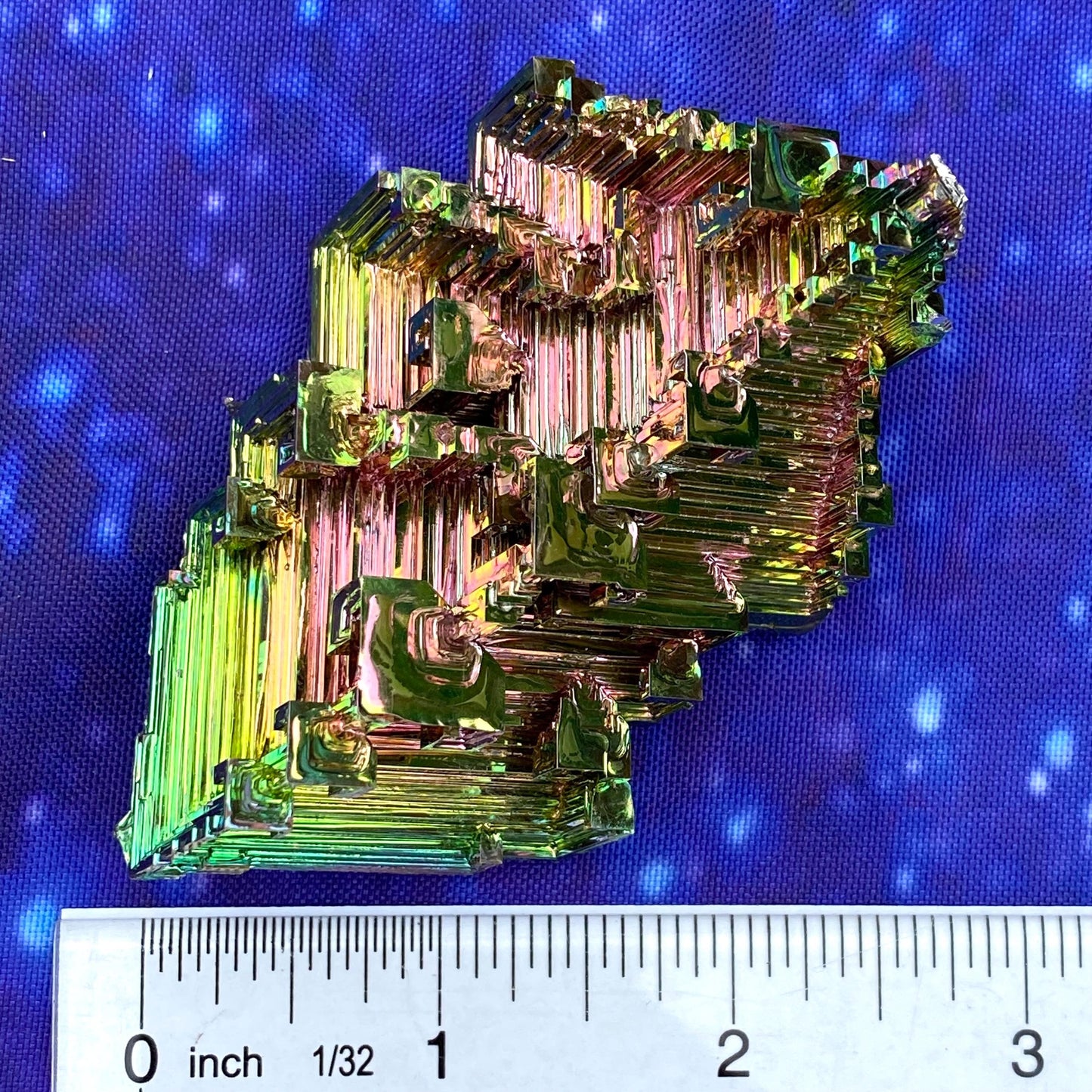 5.1 Ounce / 143 Gram Rainbow Bismuth Crystal - A52