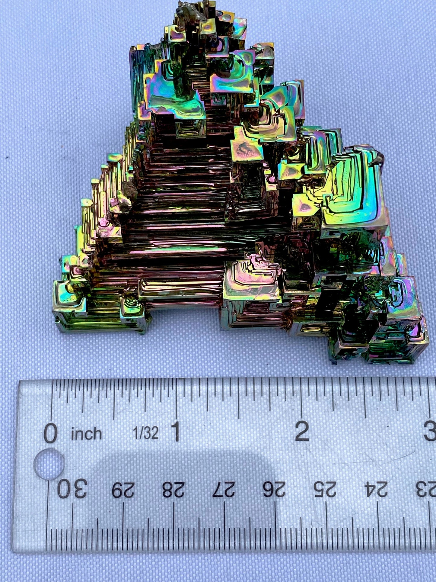 7.9 Ounce / 224 Gram Rainbow Bismuth Crystal - B24