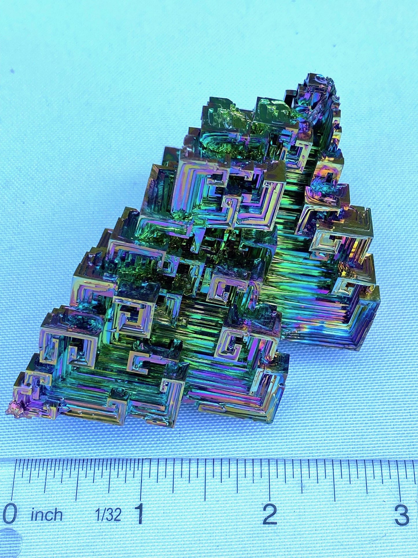 7.7 Ounce / 217 Gram Rainbow Bismuth Crystal - B35