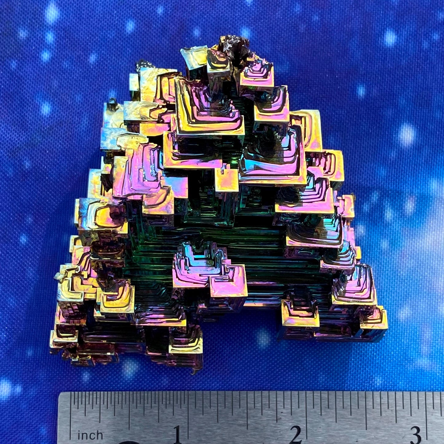 9.1 Ounce / 258 Gram Rainbow Bismuth Crystal - B39