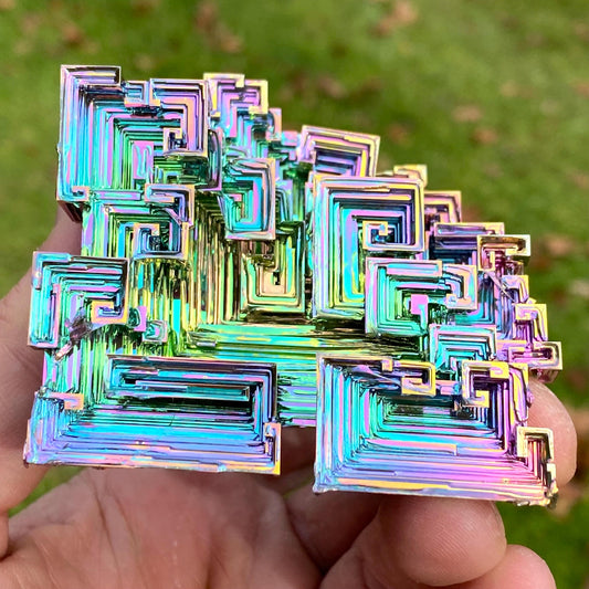 10 Ounce / 282 Gram Rainbow Bismuth Crystal - B40