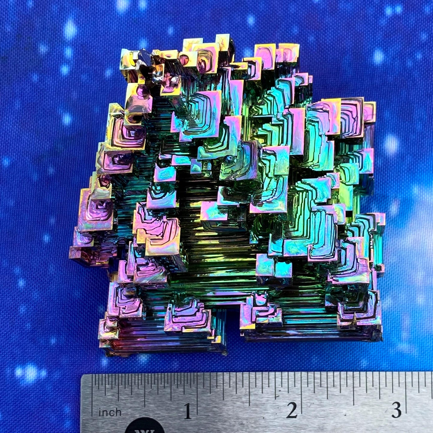 10 Ounce / 282 Gram Rainbow Bismuth Crystal - B40