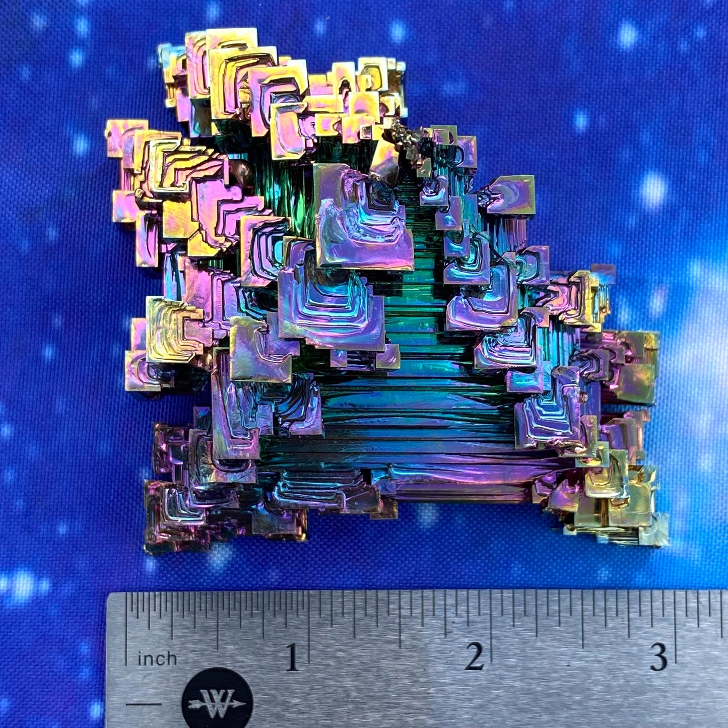 8.9 Ounce / 252 Gram Rainbow Bismuth Crystal - B41