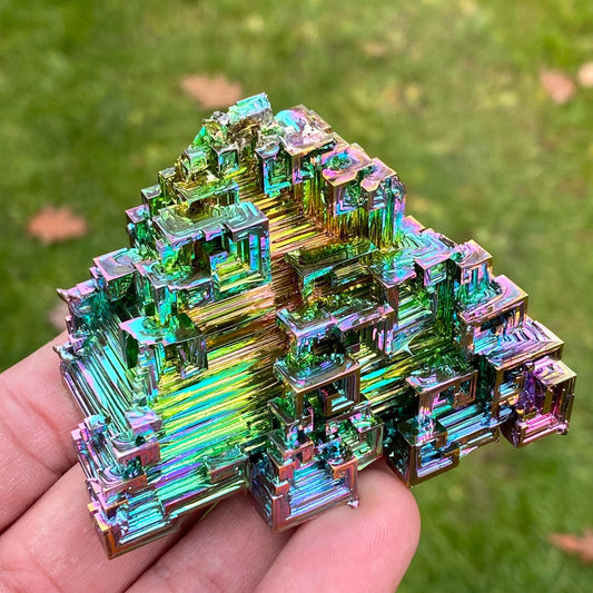 7 Ounce / 198 Gram Rainbow Bismuth Crystal - B45