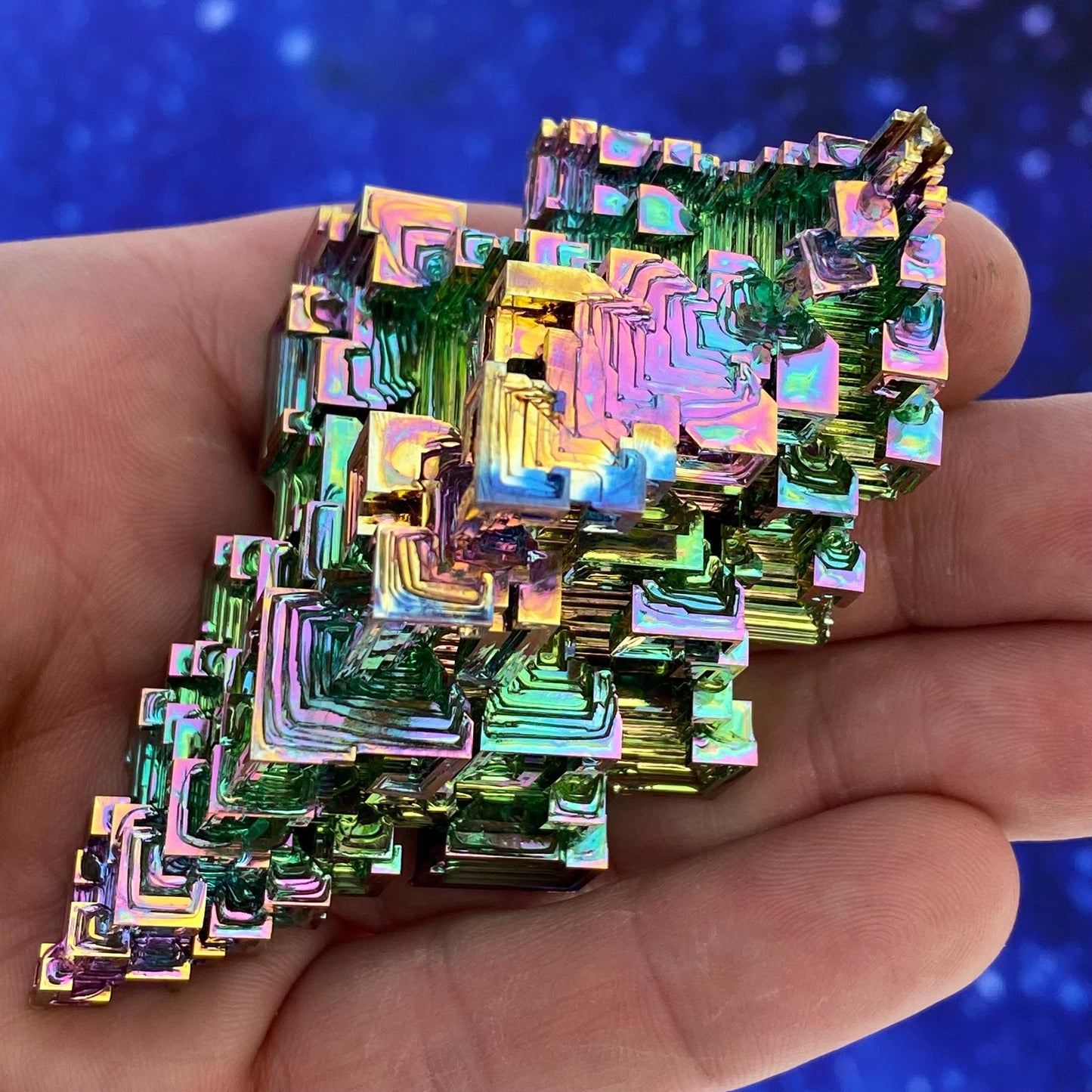 5.4 Ounce / 153 Gram Rainbow Bismuth Crystal - A37