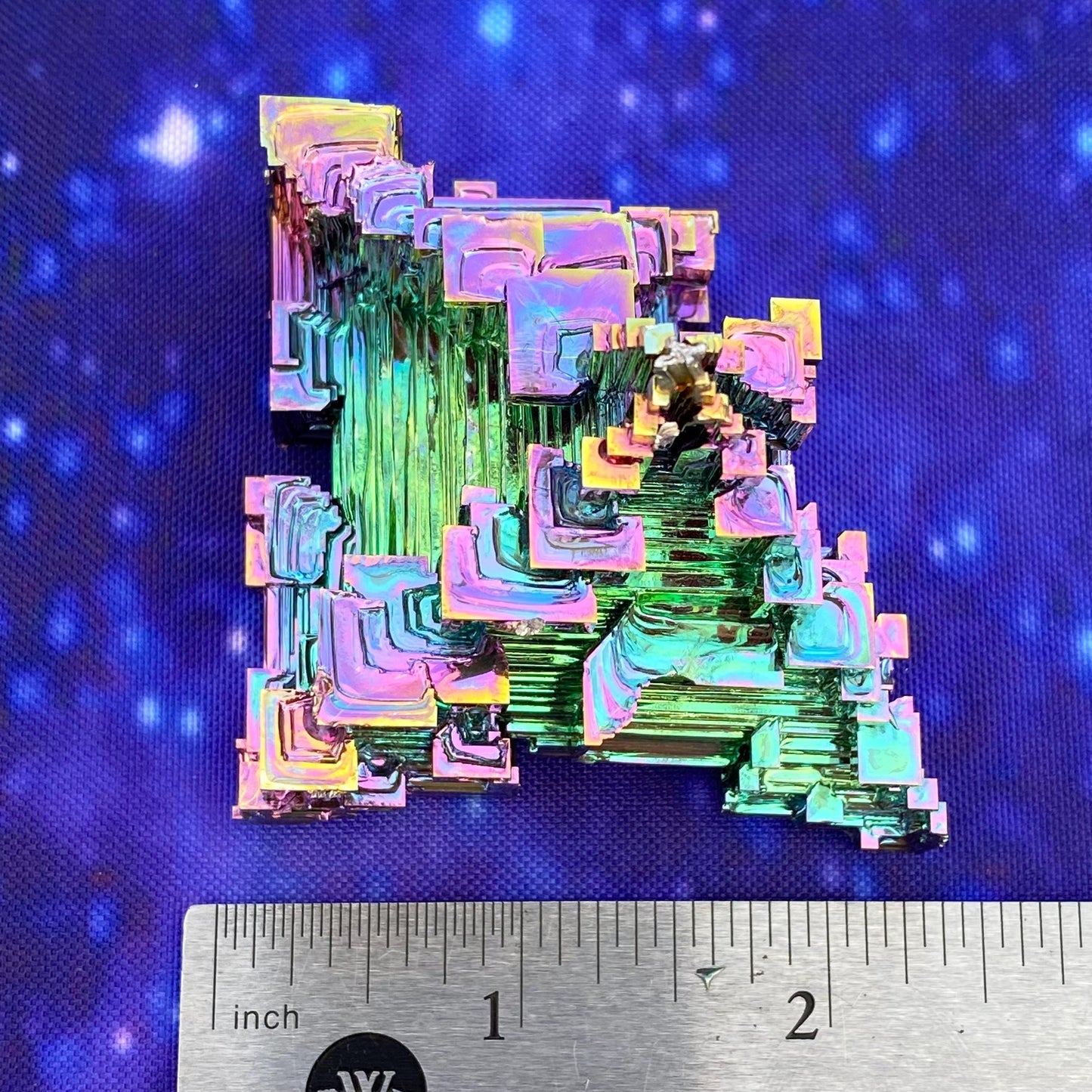 5.8 Ounce / 164 Gram Rainbow Bismuth Crystal - A38