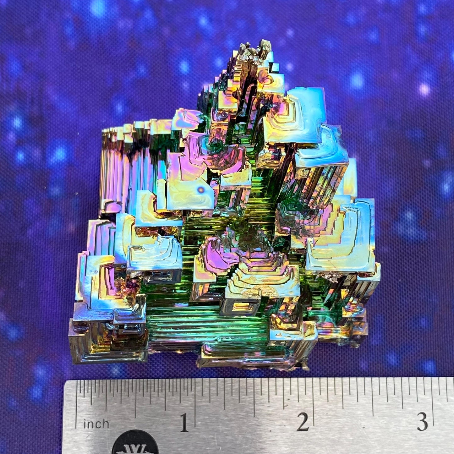 8.4 Ounce / 239 Gram Rainbow Bismuth Crystal - B49