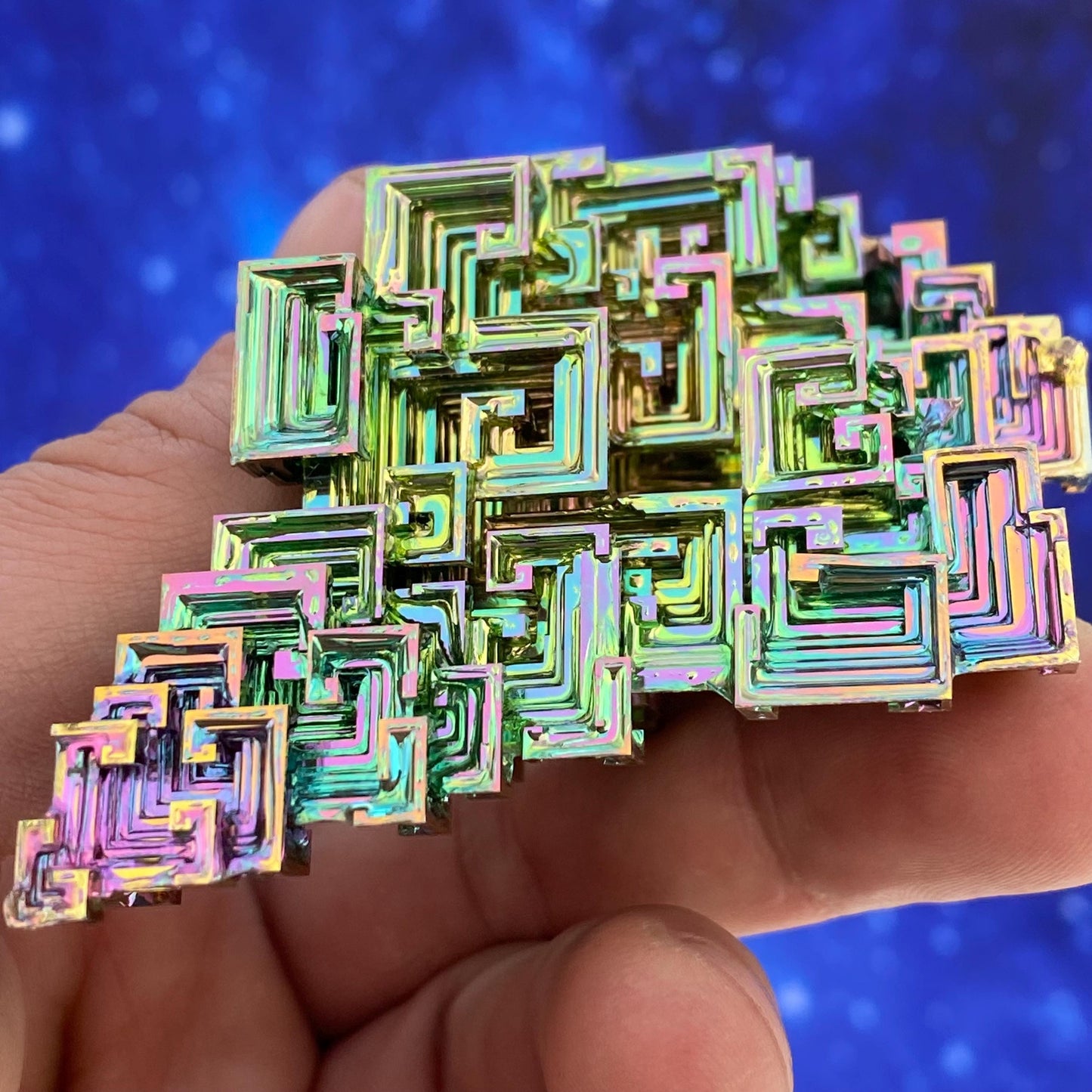 5.4 Ounce / 153 Gram Rainbow Bismuth Crystal - A37