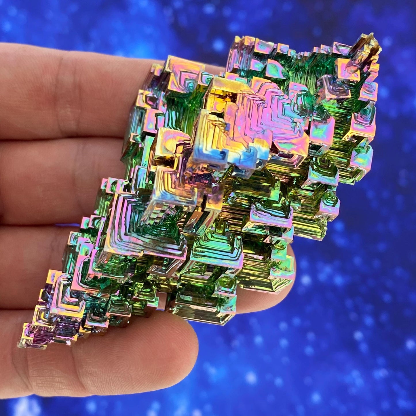 5.4 Ounce / 153 Gram Rainbow Bismuth Crystal - A37