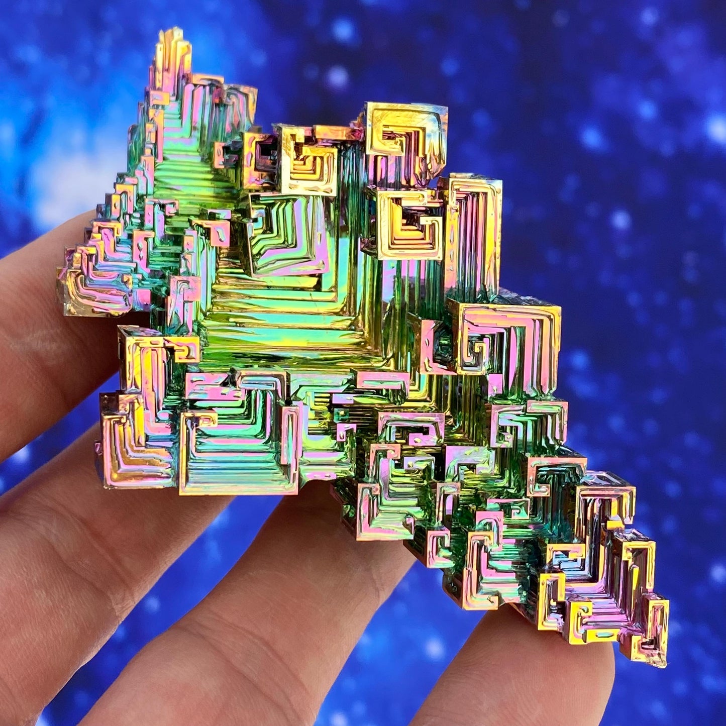 5.4 Ounce / 153 Gram Rainbow Bismuth Crystal - A37