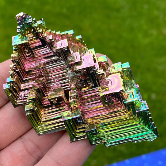 5.1 Ounce / 143 Gram Rainbow Bismuth Crystal - A52