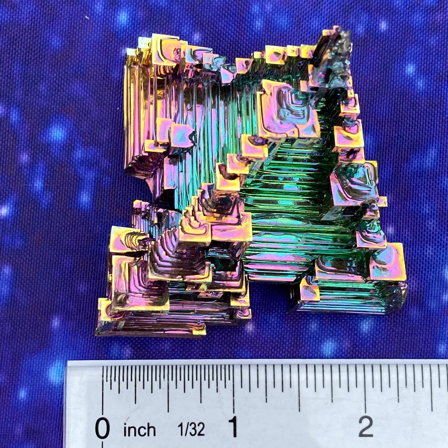 5.3 Ounce / 150 Gram Rainbow Bismuth Crystal - A48